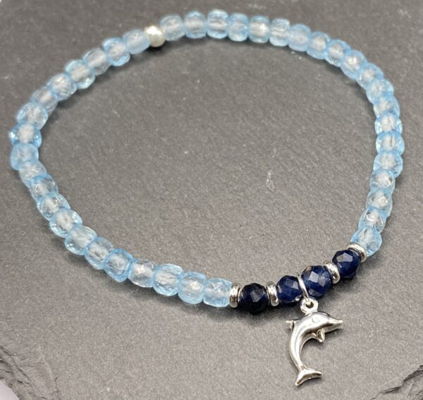 Armband für das Kehlchakra
